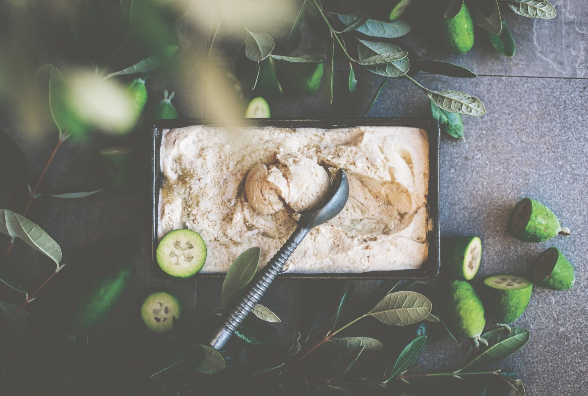 Feijoa icecream