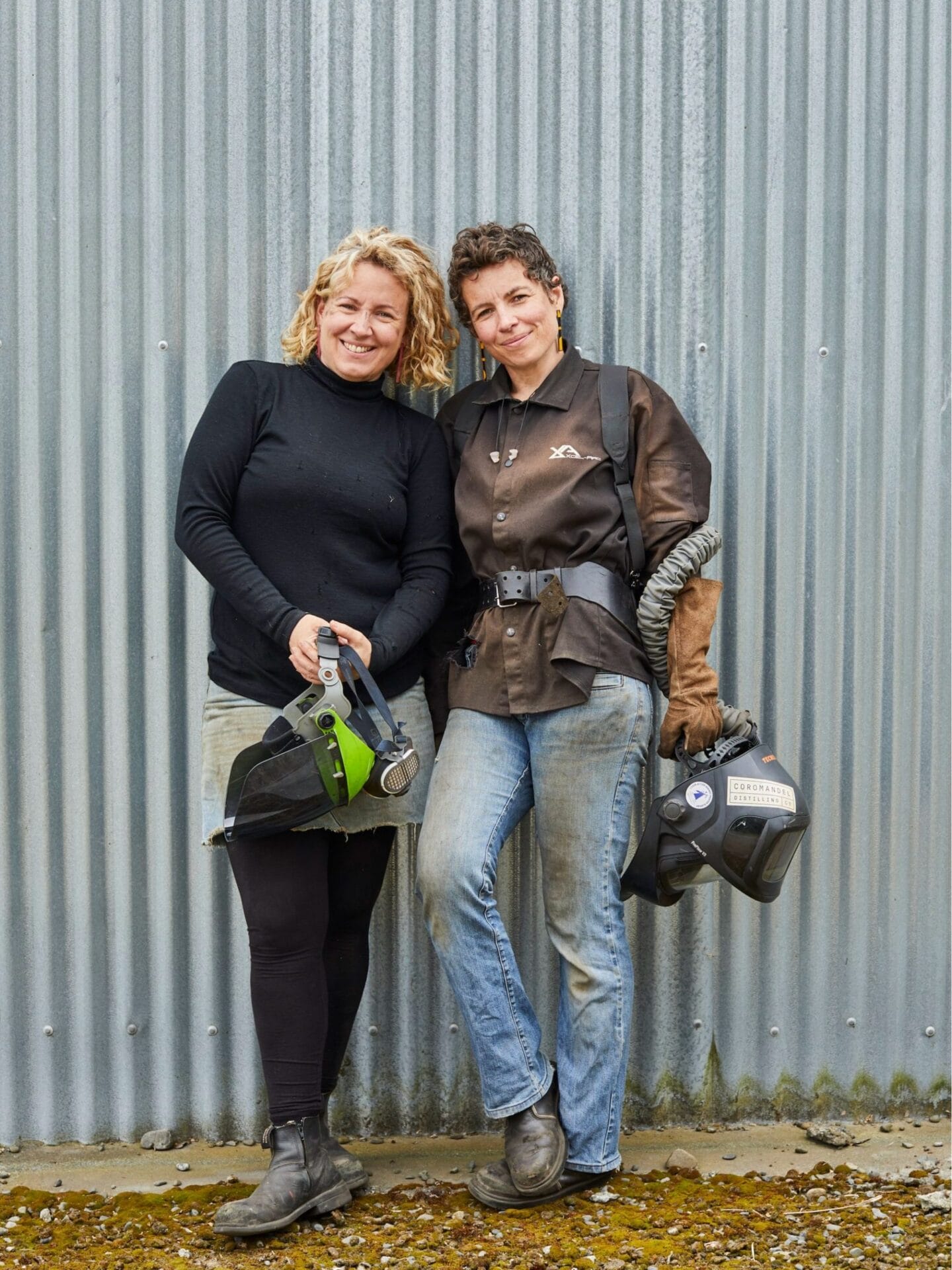 Metal Metcalfe - Katie and Amy in their workshop Metal Metcalfe