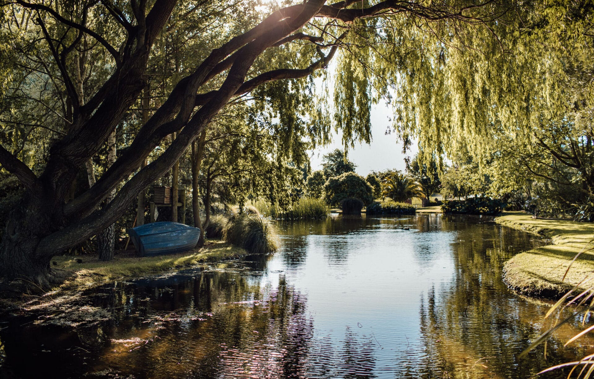 Waianiwa Homestead pond - Sage Journal