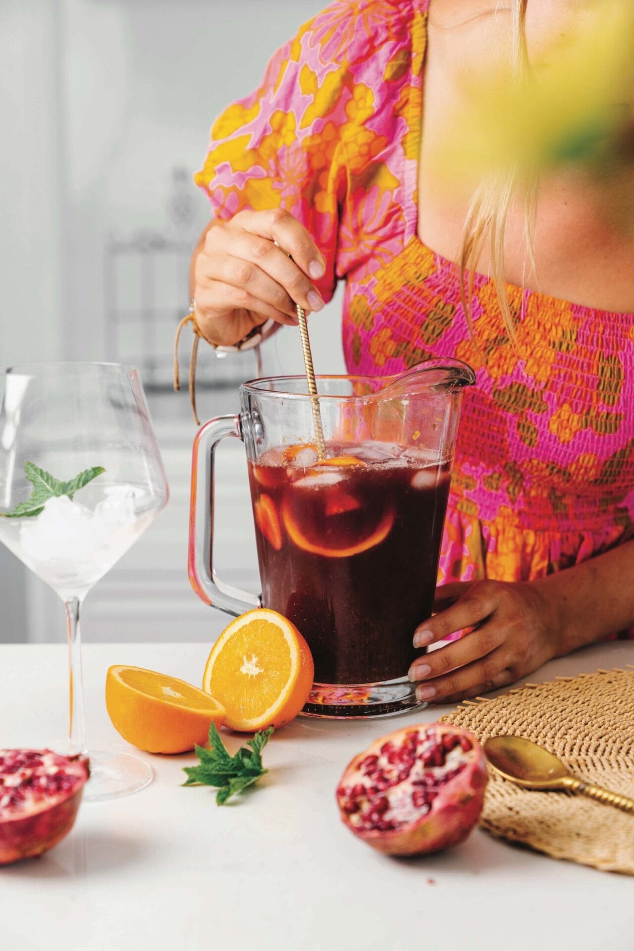 fruity sangria | Healthy Kelsi