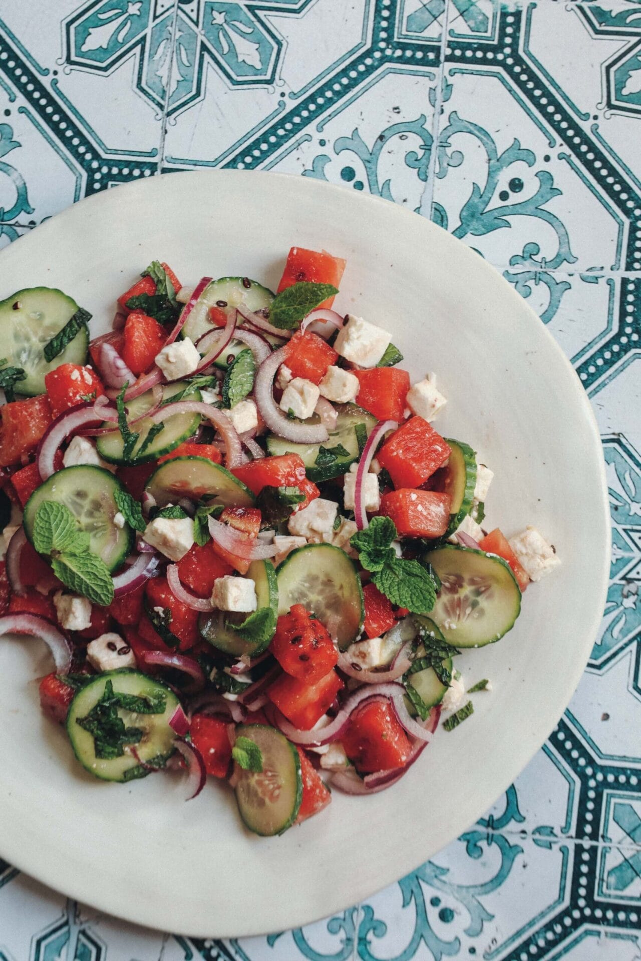 watermelon salad | Healthy Kelsi