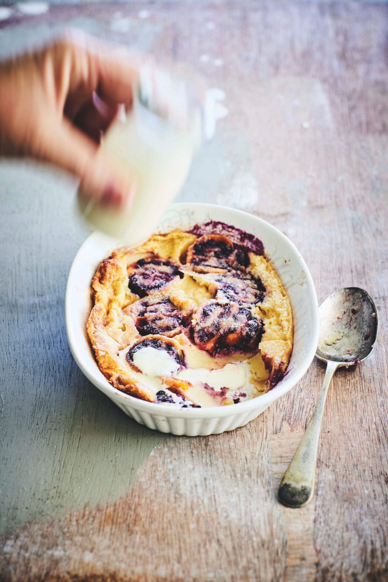 Tamarillo Clafoutis by Nici Wickes