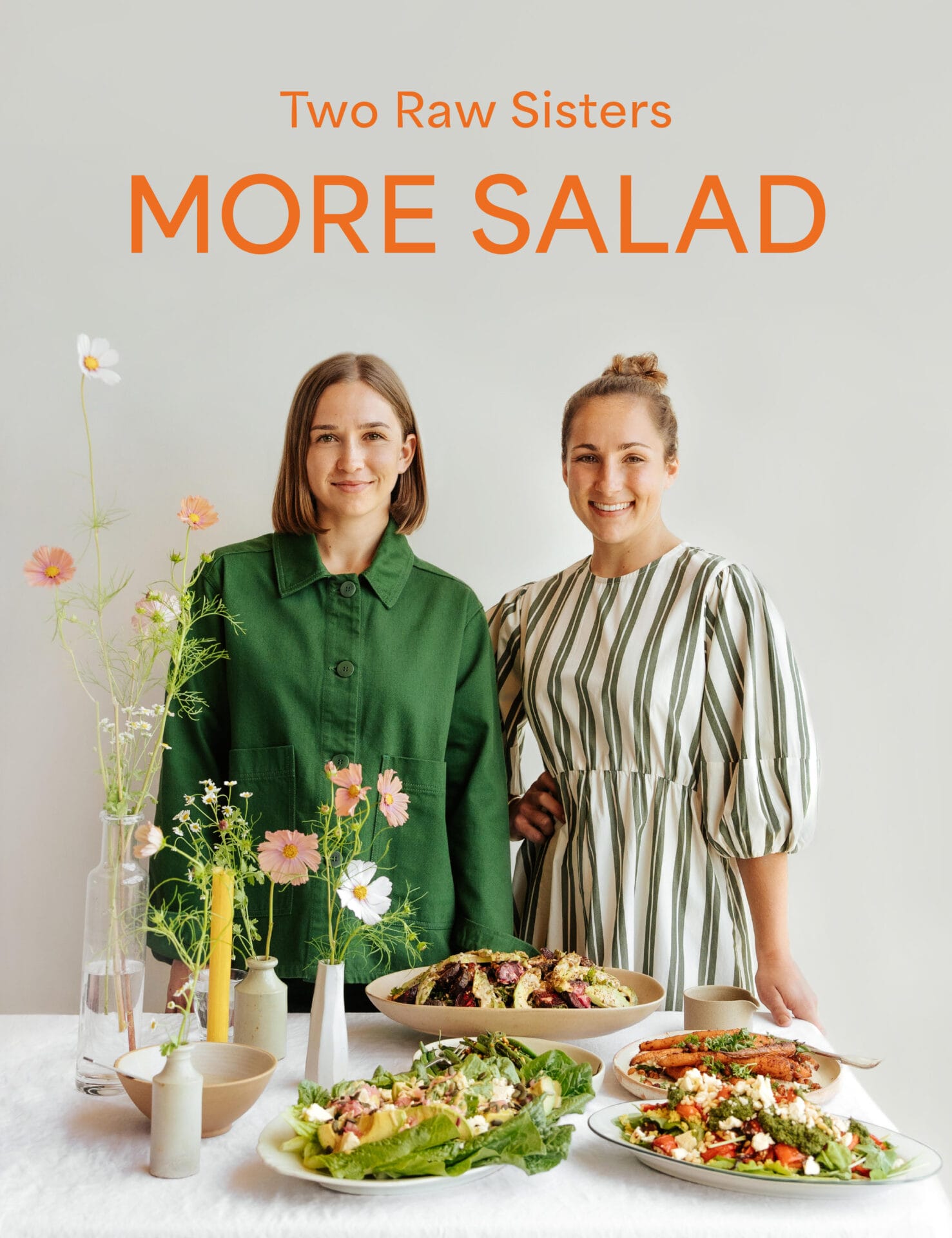 Two Raw Sisters MORE SALAD cover image