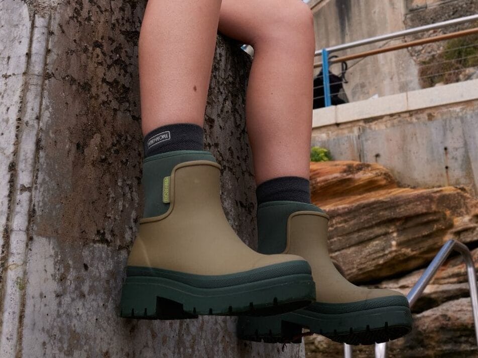 Merry People chunky gumboots