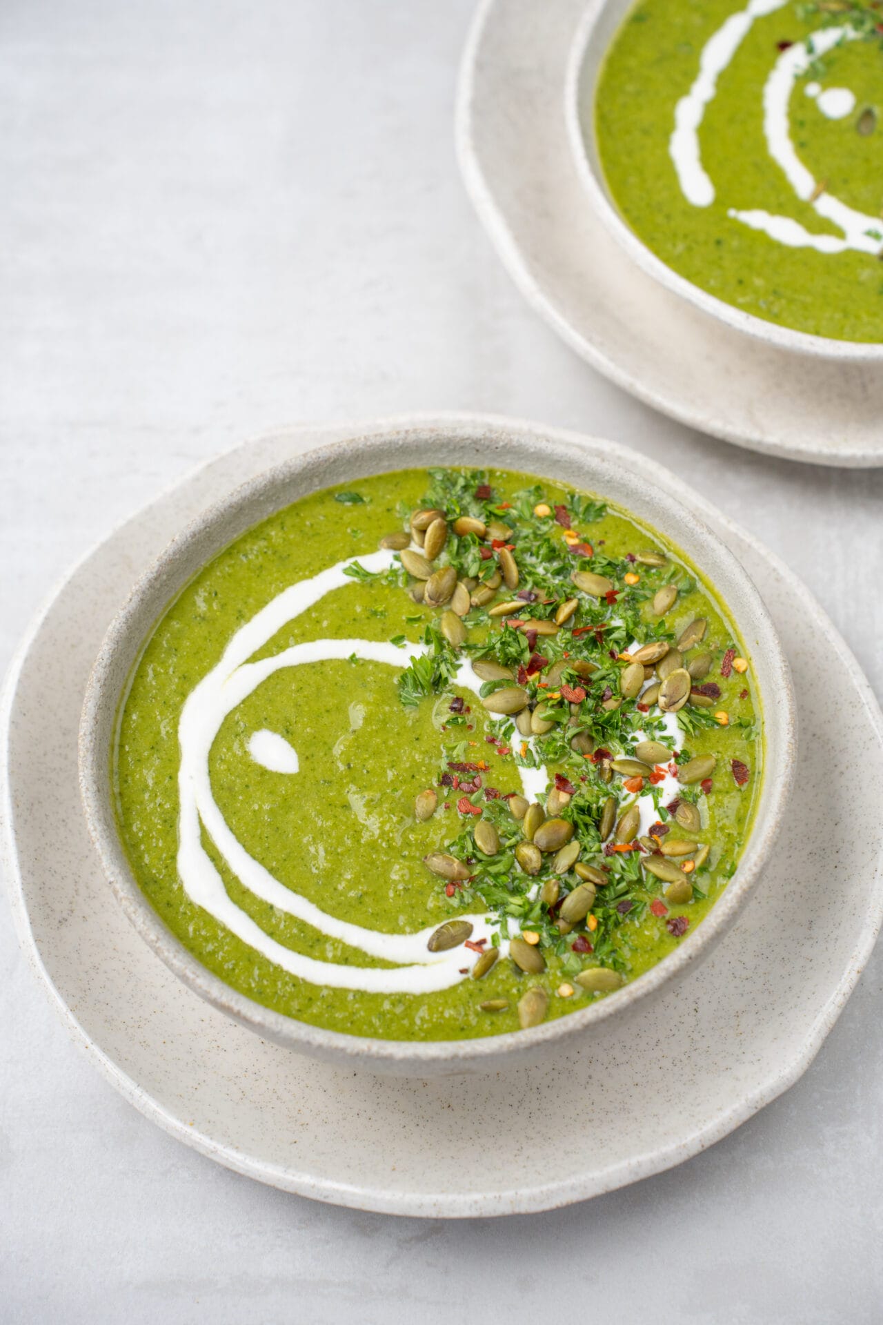 Green Goodness Soup - Tracey Bennett