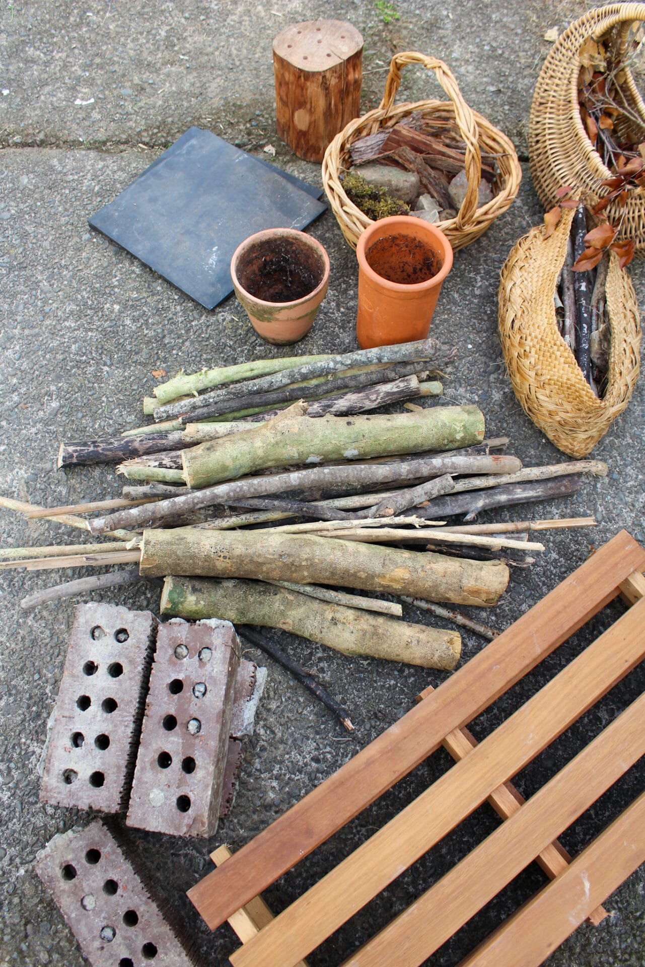 Bug Hotel Materials How to make a bug hotel