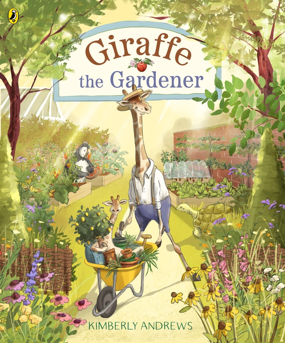 Giraffe the Gardener Kimberly Andrews - Giraffe the Gardener