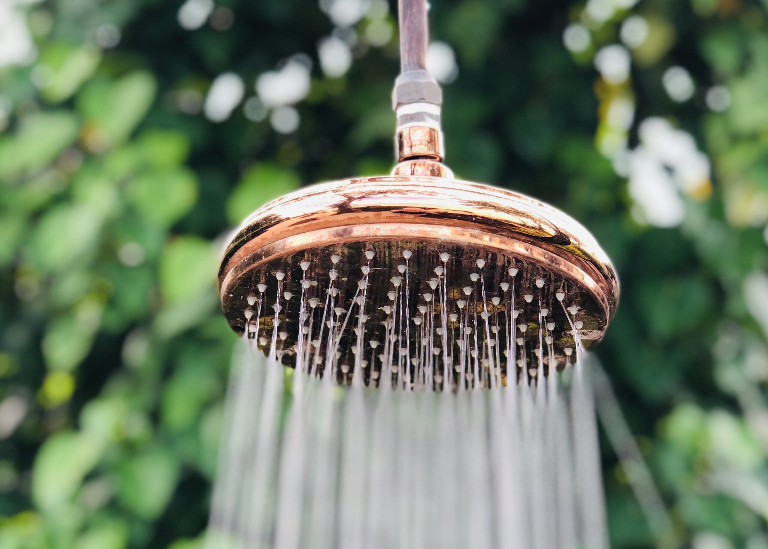 Flutter Design outdoor copper brass shower kits