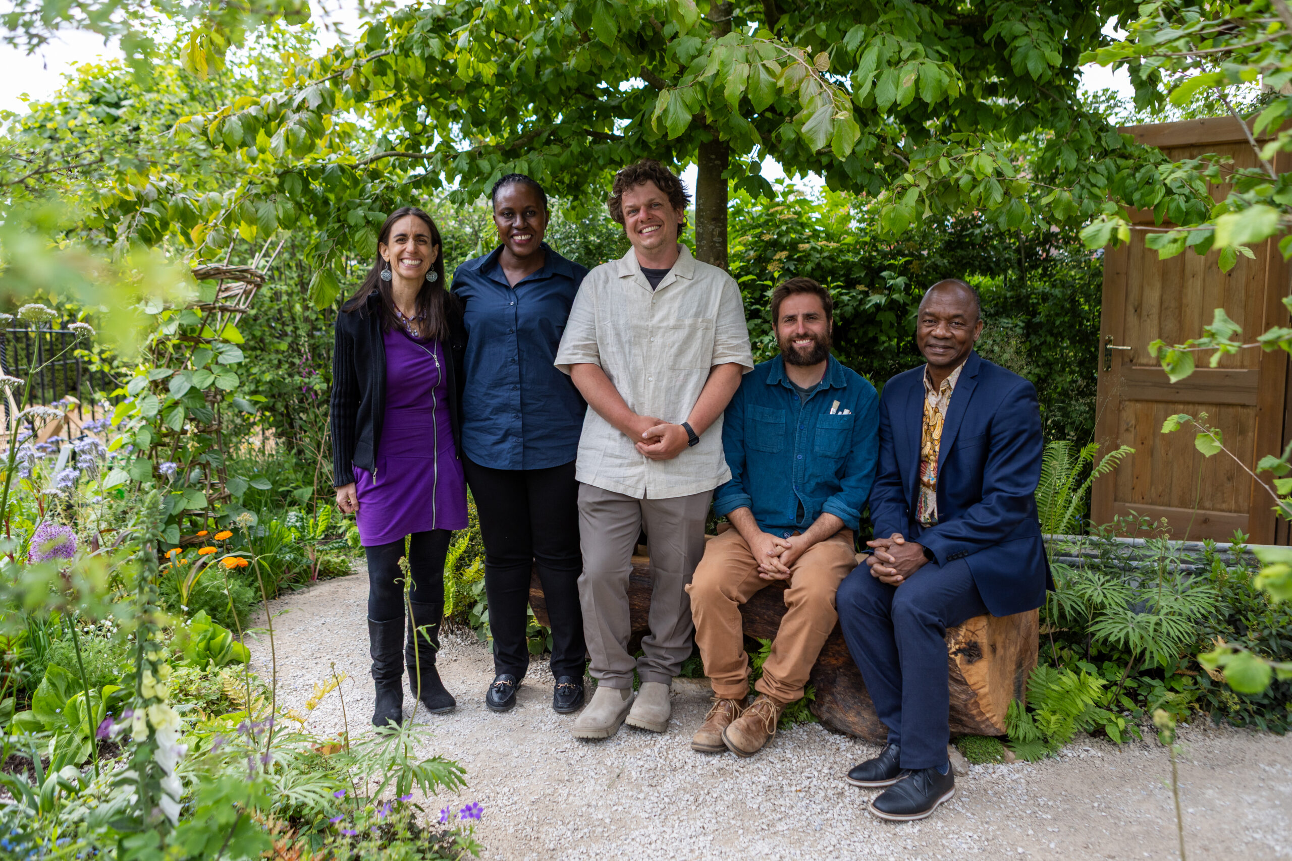 Gates Foundation's Garden of The Future at RHS Chelsea, by Butler & Parker. The people behind the Garden of The Future