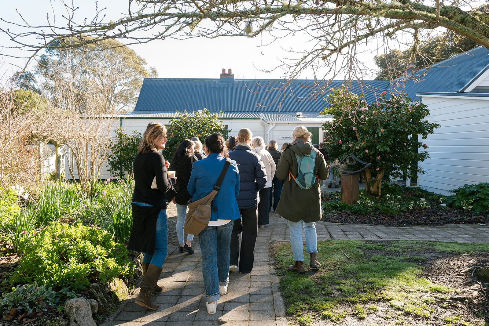 Sage Journal winter event with Kath Irvine at Keirunga Gardens, Havelock North