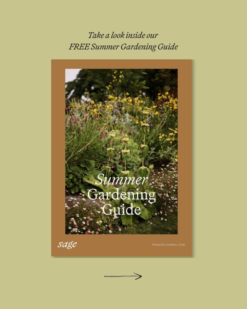 FREE Summer Gardening Guide | Sage Journal