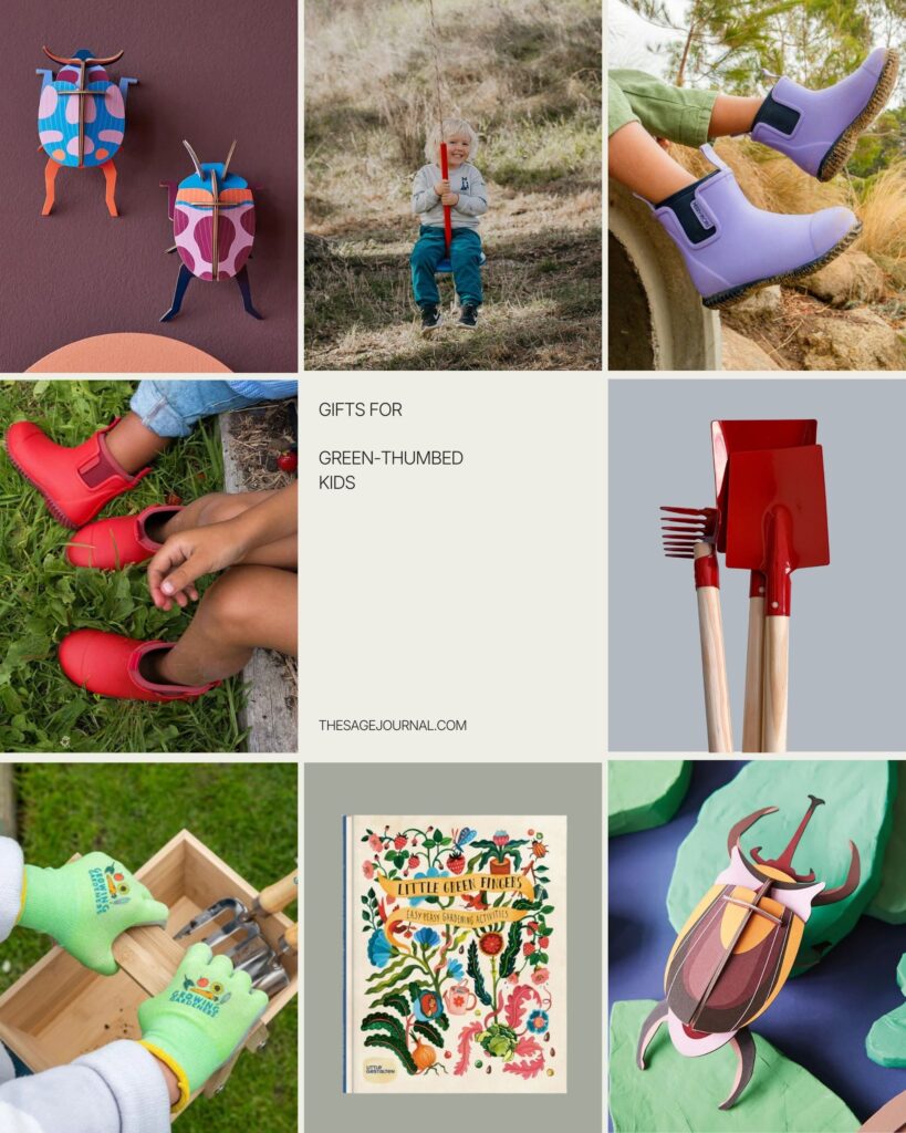 GIFTS FOR green-thumbed kids