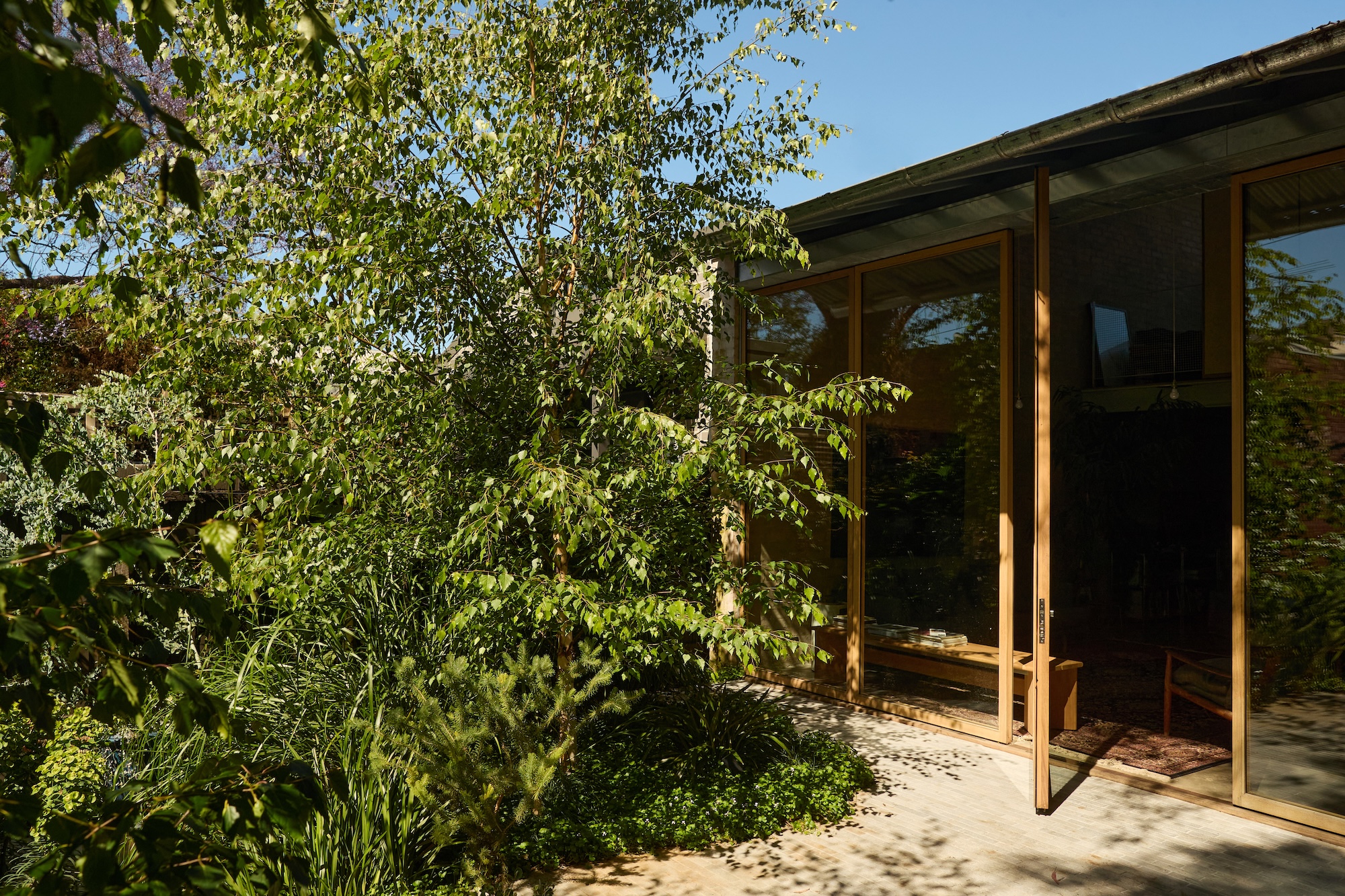 x Jala’s structured planting softening modern exterior lines.