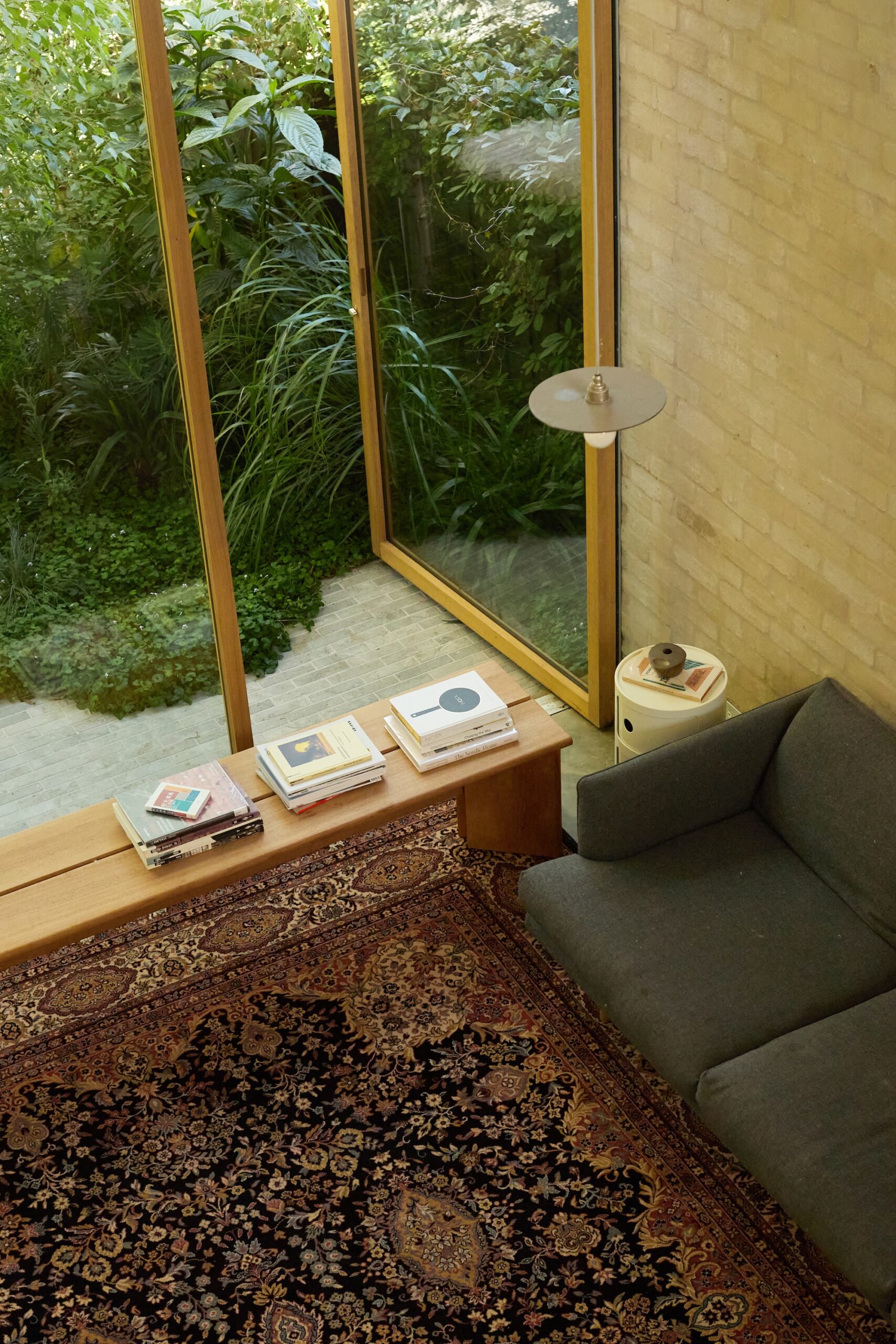 x Jala’s courtyard planting designed for serene interior outlooks.