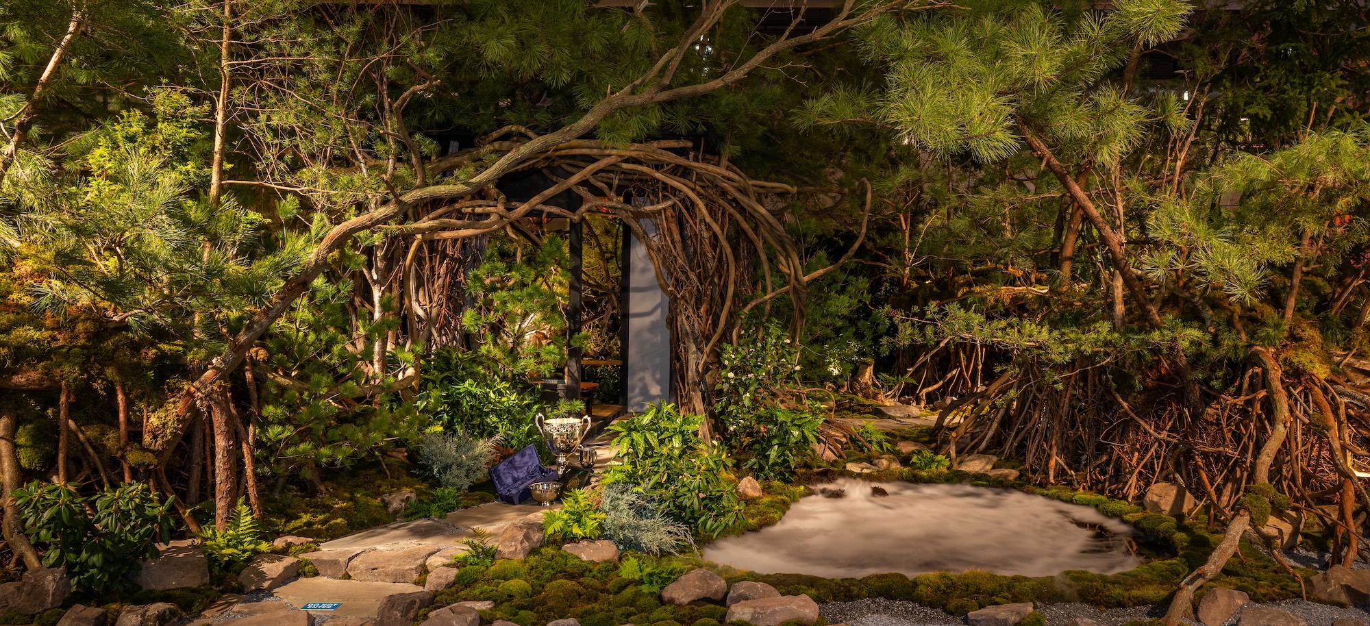 Photos of the major exhibits in the 2025 PHS Philadelphia Flower Show.Photos of Ishihara Kazuyuki X Treeline Designz's exhibit "Tomorrow’s Eden – Gardens for a Changing World " at the 2025 Philadelphia Flower Show held March 1 - 9 at the PA Convention Center.